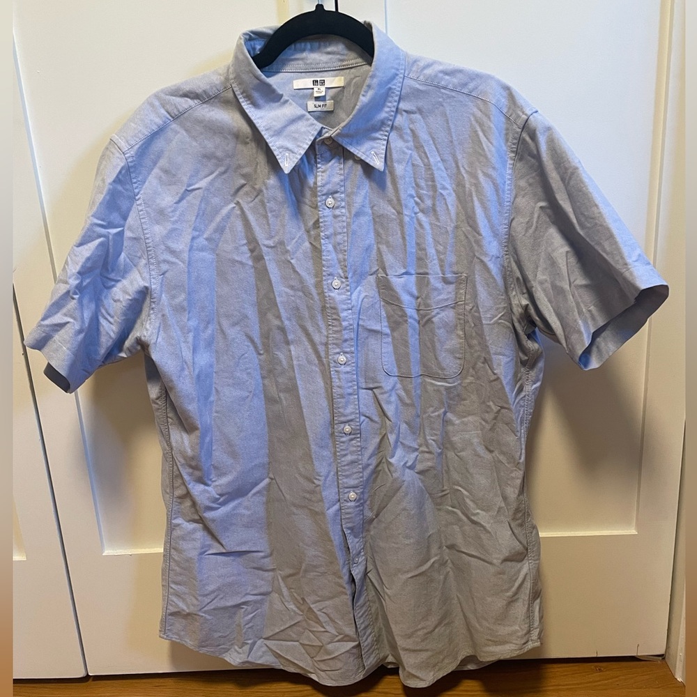 Uniqlo Short Sleeve Button Down Shirt